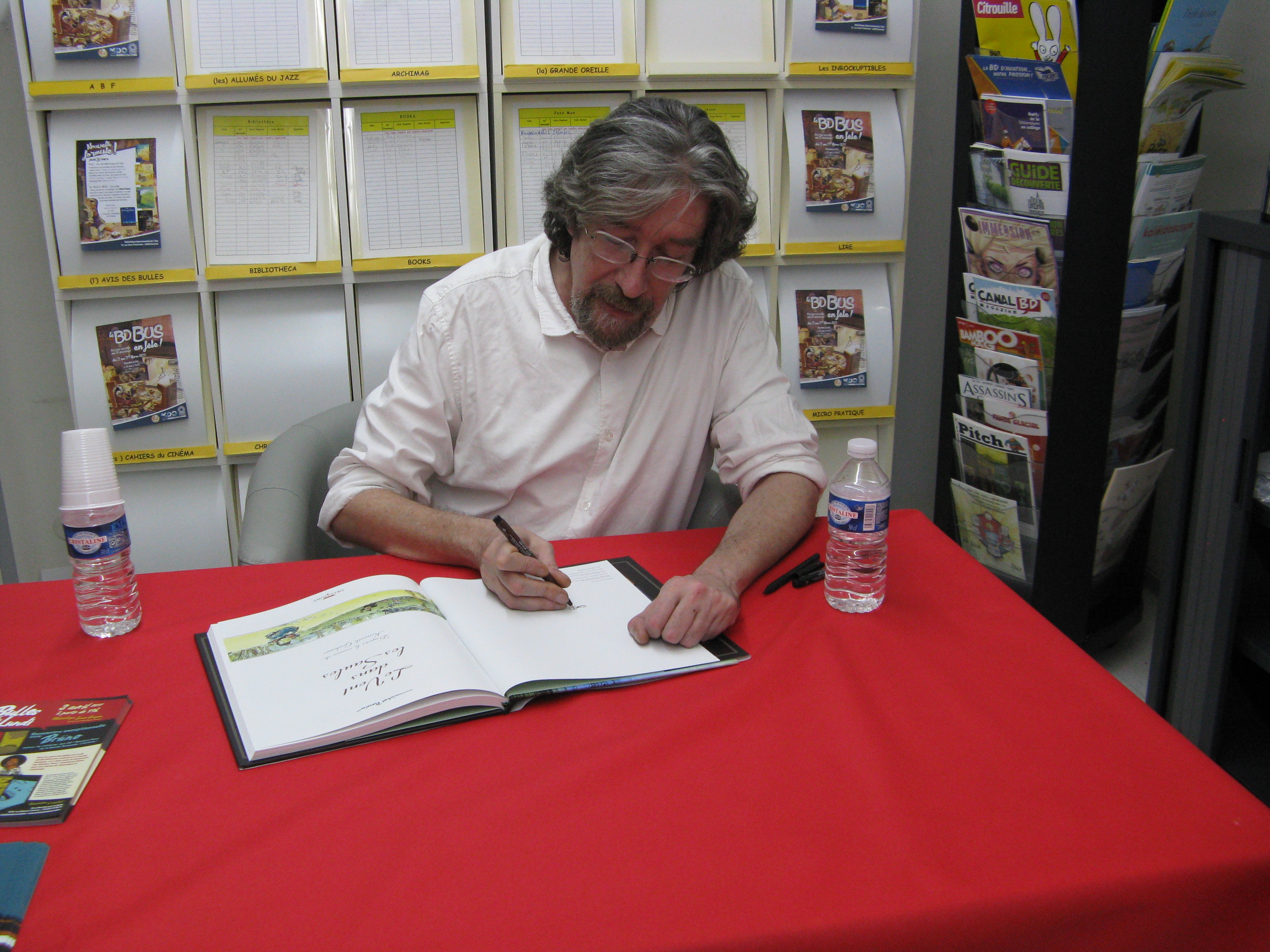 Dedicace Michel Plessix